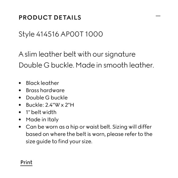 Gucci belt - Picture 4 of 4